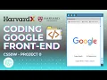HarvardX Project 0 - Recreate Google s Front-End Using HTML CSS