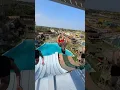 Oh My God😰Wait for End😳Red shorts did not hold back😂 #viral #reels #waterpark #usa