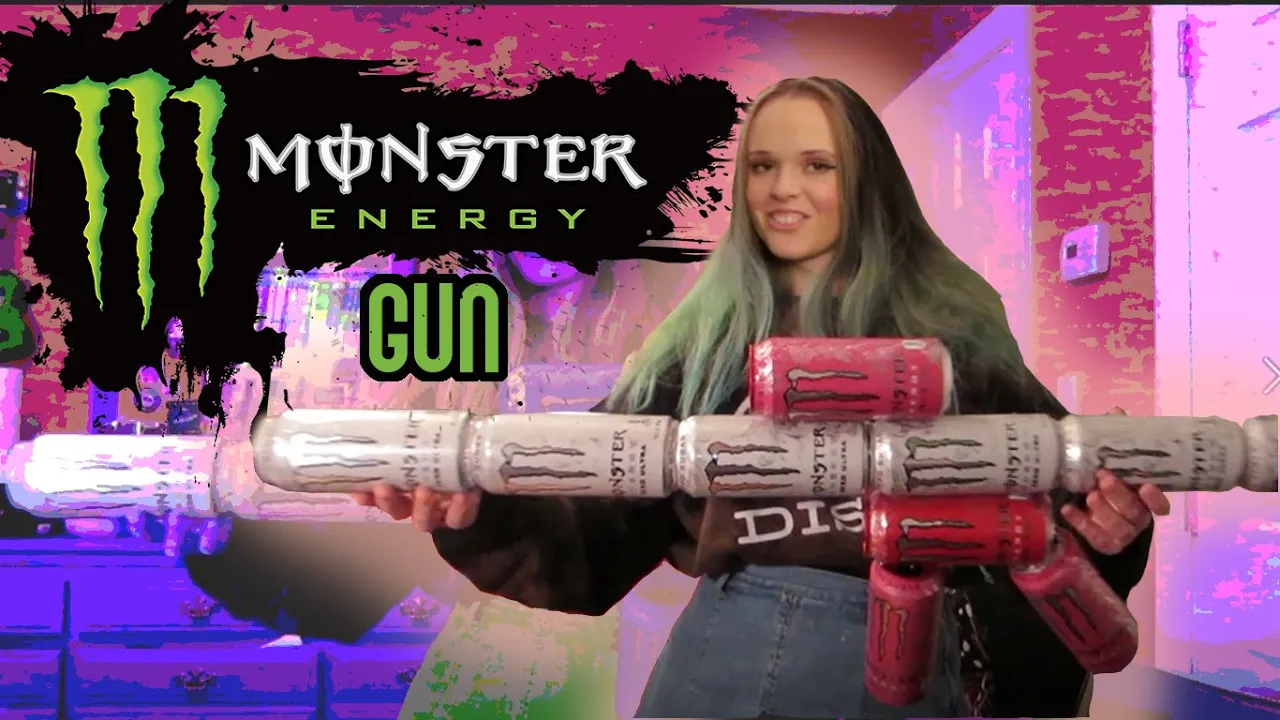 Making a Monster Energy Gun
