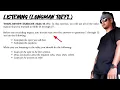 Download Lagu TOEFL Listening Exercise Skills 23-27 (Longman TOEFL) Part 1