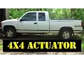 1995 Chevy K1500 - 4x4 Thermal to Motorized Actuator Upgrade