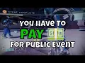 Bungie Paywalled This Public Event That Is A Free To Play Feature To Get Exotics - Vex Strike Force