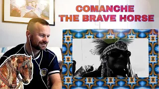 scottish guy reacts to johnny horton comanche the brave horse