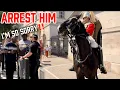 Download Lagu WARNING‼️❌Angry king’s Guard SCREAMED And CHARGES With His Horse at Stupid Man