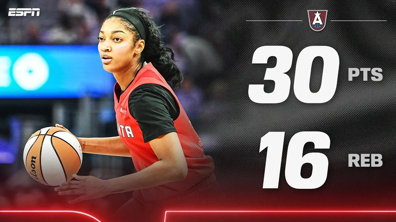 BAYOU BARBIE MAKES A STATEMENT 😤 Angel Reese leads Dream to Game 2 victory | WNBA on ESPN