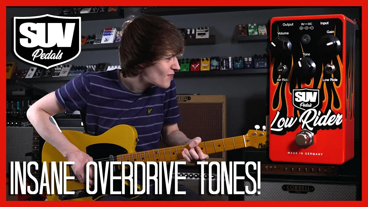 My New FAVOURITE Low Gain Drive Pedal?! Low Rider - SUV Pedals Demo