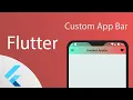 Flutter - Custom App Bar Gradient Design