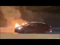 Car catches fire on I-280 in New Jersey
