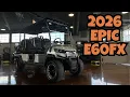2026 EPIC E60FX Dean Team Golf Carts