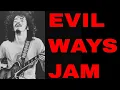 Evil Ways Santana Style Latin Rock Guitar Backing Track (G Dorian)