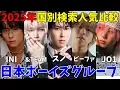 2025年に活躍したのは！？【国別トレンド比較】日本ボーイズグループの人気【JO1 INI \u0026TEAM Snow Man BE:FIRST M!LK】