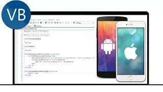 DEVELOP NATIVE ANDROID iPHONE iOS APPS IN VISUAL BASIC - B4A B4I B4X