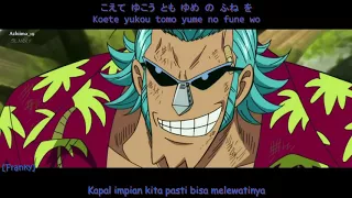  lagu all nakama untuk luffy one piece there is no shape of dream lyrics subtitle indonesia 