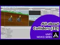 Unity Novice Users - All About Colliders 2D