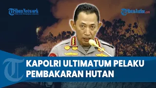 ULTIMATUM KAPOLRI! untuk Pelaku Pembakaran Hutan, Bakal Dijerat Pasal Pidana Berlapis