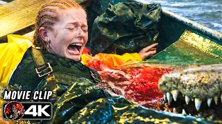 crawl gas station gator massacre 2019 movie clip 4k