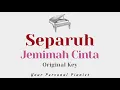 Download Lagu Separuh - Jemimah Cita (Original Key Karaoke) - Piano Instrumental Cover with Lyrics
