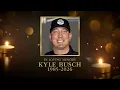 Remembering NASCAR champion Kyle Busch with Jimmie Johnson Danica Patrick and Tony Stewart