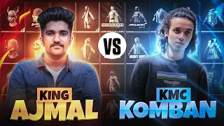 kmc komban vs ajs gamingzone rarest collection versus free fire best collection in kerala