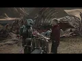 Krayt Dragon defeated Cobb Vanth gives Mando Boba Fetts armor - The Mandalorian Season Two 2020