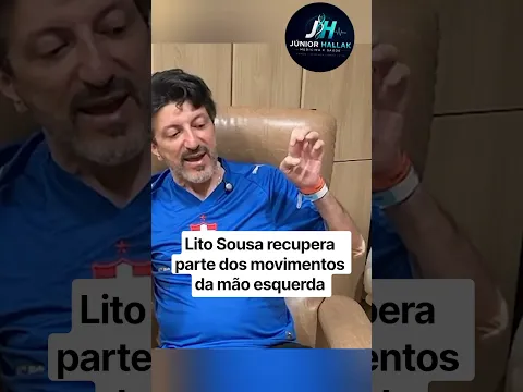 Ainda sem tratamento, LITO SOUSA recupera movimentos de uma das mãos. #litosousa #aviõesemúsicas