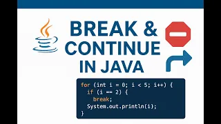 Mastering break continue in Java Stop or Skip Loops Like a Pro