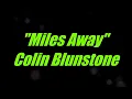 Download Lagu Miles Away by Colin Blunstone Original Key Karaoke