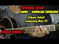Lagu (Tutorial Gitar) Kamu - Kamulah Surgaku - Triad | Power Chord