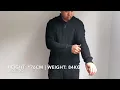 Polo Ralph Lauren icon logo half-zip cotton cable knit jumper - Close Up and Sizing Guide
