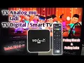 Lagu MXQPRO 4K 5G || Cara Pasang TV Box di TV Analog