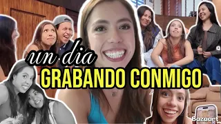 UN DÍA GRABANDO CONMIGO🤪🎥 DETRÁS DE CÁMARAS #VLOG #COMEDIA