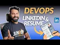 LinkedIn Resume For DevOps Free Workshop By TrainWithShubham Hindi