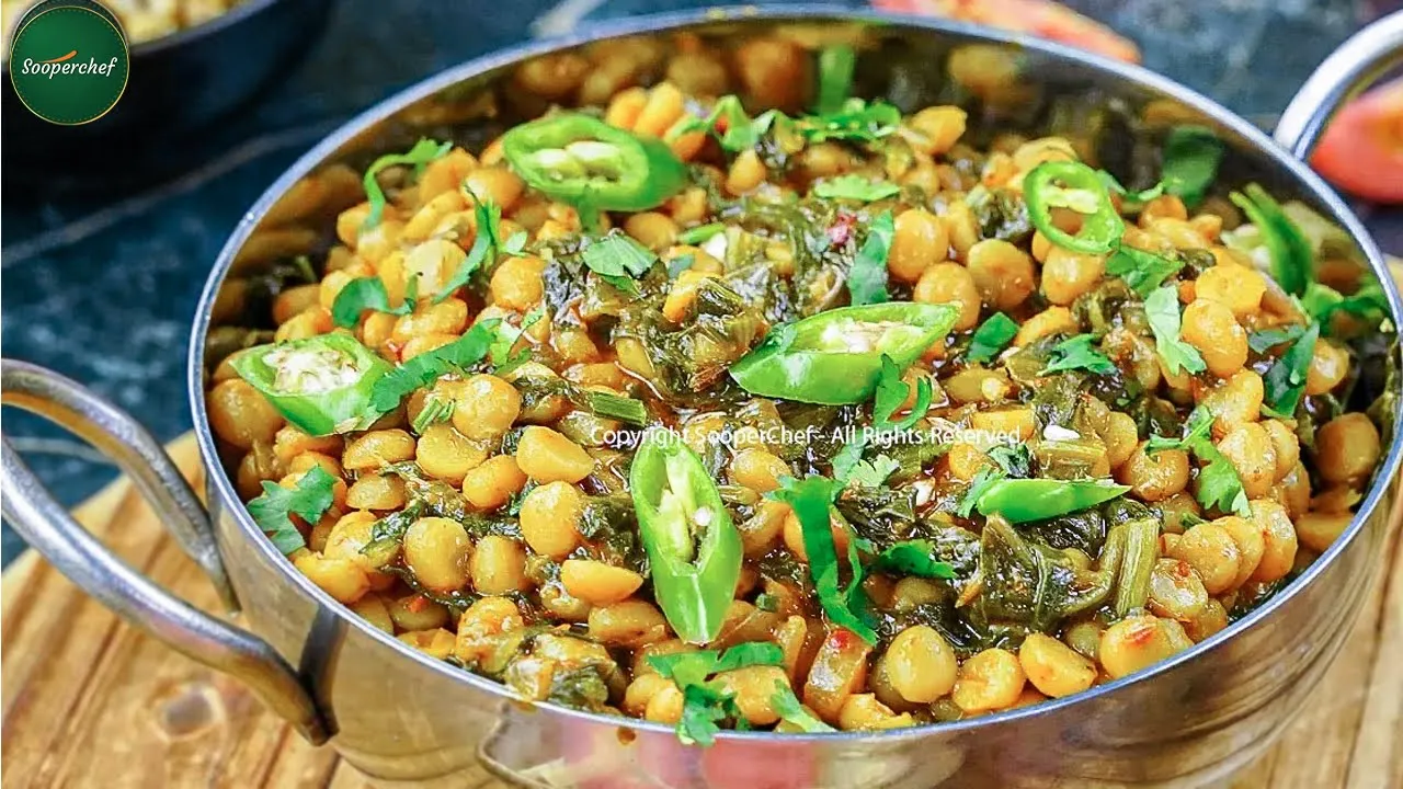 Vegan Delight:  Daal Chana Palak - Your Ultimate Healthy Dining Solution