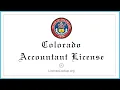 Colorado Accountant License - What You need to get started