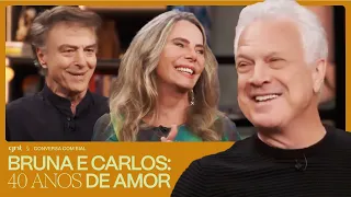 Bruna Lombardi e Carlos Alberto Riccelli dão conselhos a corações partidos | Conversa Com Bial | GNT