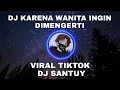 Download Lagu DJ KARENA WANITA INGIN DIMENGERTI VIRAL TIKTOK - DJ SANTUY