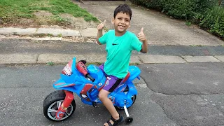 Spiderman Bike Ride kids toys power wheel