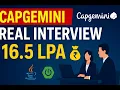 Capgemini Java Developer Interview 3 7 Years Experience Spring Boot Microservices SQL