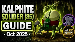 Kalphite Guide OSRS Soldier Oct 2025