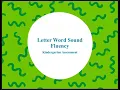 aimswebPlus Letter Word Sound Fluency
