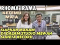 Download Lagu DUET RATU MAIA \u0026 RAJA RHOMA IRAMA KETEMU : LUCU !! DATANGI STUDIO MEWAH SONETA , ADA MAKAM ??