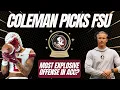 Is FSU the ACC s Most Dangerous Offense - Coleman Commits