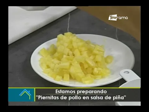 Hoy en la Cocina: Piernitas de pollo en salsa de piña