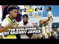 Bronny James INCREDIBLE Evolution Through The Years From 5 2 To A LEGIT 6 4 NBA PROSPECT