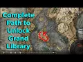 How To Unlock Grand Library In Raya Lucaria Academy