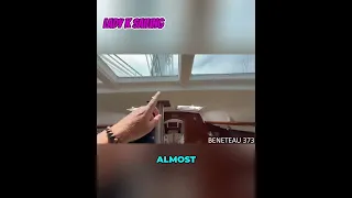 Beneteau! ⛵️ Your Dream 💭 Floating Apartment! 🏠 #sailboat #boatlife #ladyksailing #ytshorts