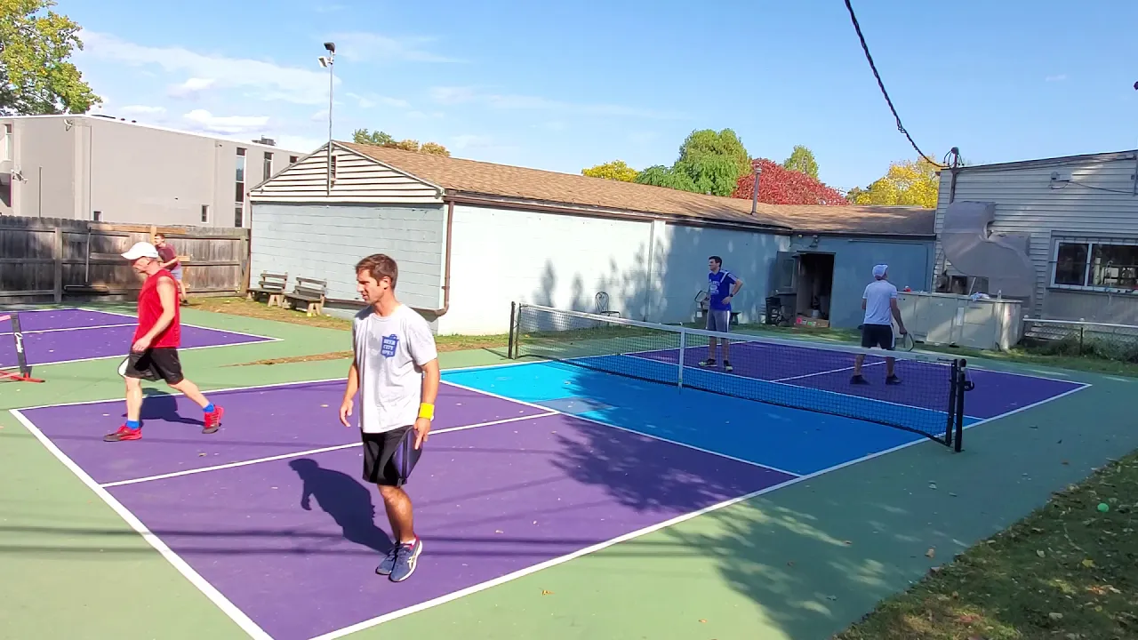 Pickleball: Oct. '20-  Rob Cassidy/Dave Ashby Vs. Jose Derisi/Joe Valenti
