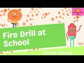 Fire Drill at School Social Story for Kids Staying Calm Safe During Drills