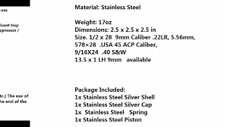 Stainless Steel Modular Solvent Trap Kit