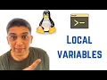 Shell Scripting Tutorial for Beginners - Local variables